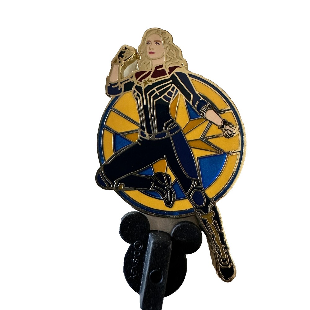 Disney Pin Trading Captain Marvel Carol Danvers Limited Release 2023 PP 173599 - Picture 5 of 8